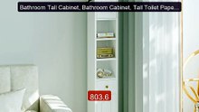 Bathroom Tall Cabinet, Bathroom Cabinet, Tall Toilet Paper ... -- Top Pick 2026 | Unbeatable Price!