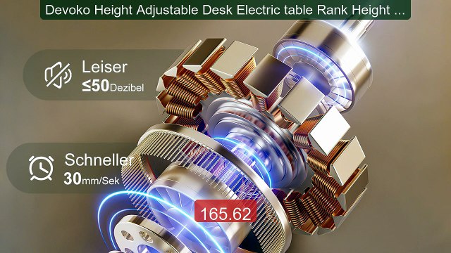 Devoko Height Adjustable Desk Electric table Rank Height Adjus... Best Buy 2026 | Great Quality!
