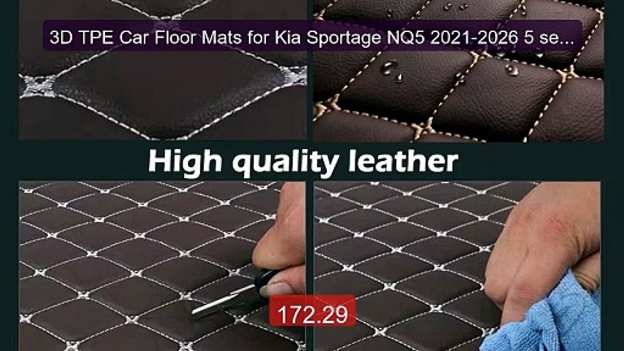 3D TPE Car Floor Mats for Kia Sportage NQ5 2021-2026 5 seats Waterp... -- Top Rated 2026 | Buy Now!