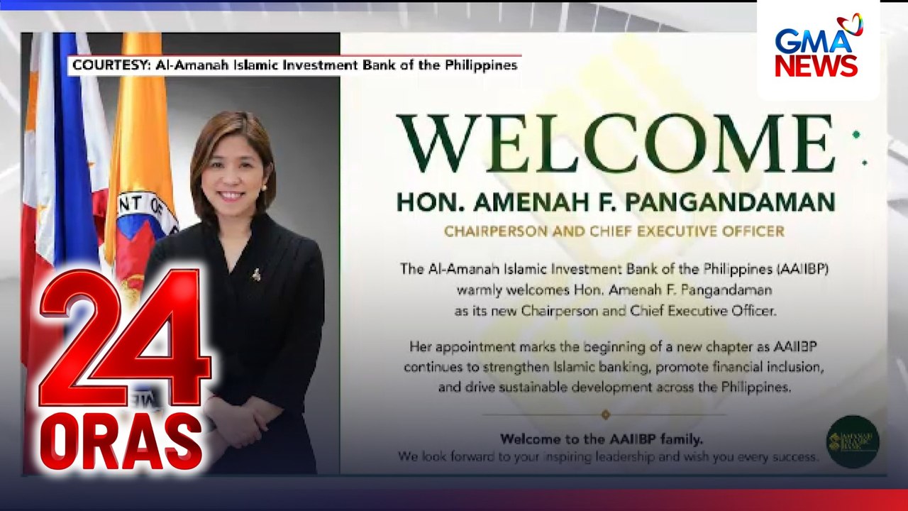 Ex-DBM Sec. Pangandaman na nadawit sa flood control scam, itinalangang CEO ng isang GOCC | 24 Oras