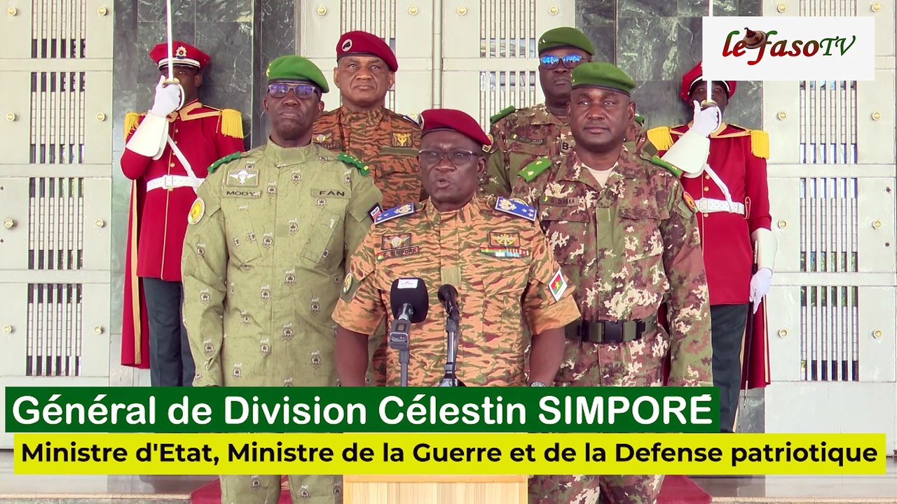 Force unifiée de l’AES : Les ministres de la Défense chez le président Ibrahim Traoré
