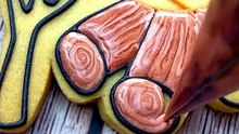 Cozy Camping S'mores Cookie 🔥 #cookiedecorating #satisfying #royalicing #icingcookies #cookies