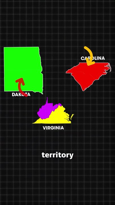 why are so many US states split in two?  🤔