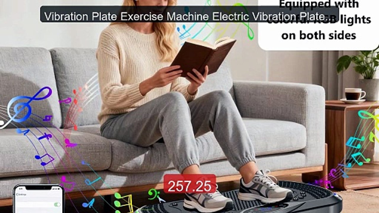 Vibration Plate Exercise Machine Electric Vibration Plate Home... -- Best Buy 2026 | Great Quality!