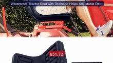 Waterproof Tractor Seat with Drainage Holes Adjustable Desi... -- Top Pick 2026 | Unbeatable Price!