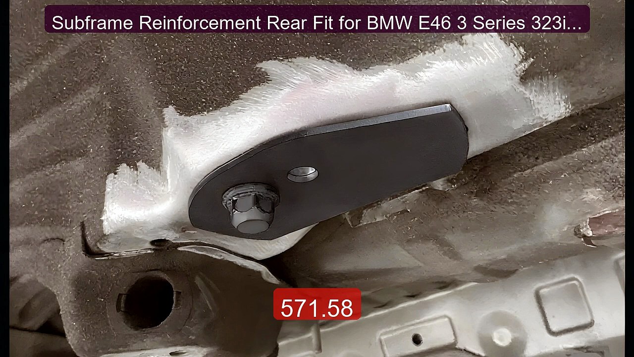Subframe Reinforcement Rear Fit for BMW E46 3 Series 323i / 32... -- Hot Deal 2026 | Limited Offer!