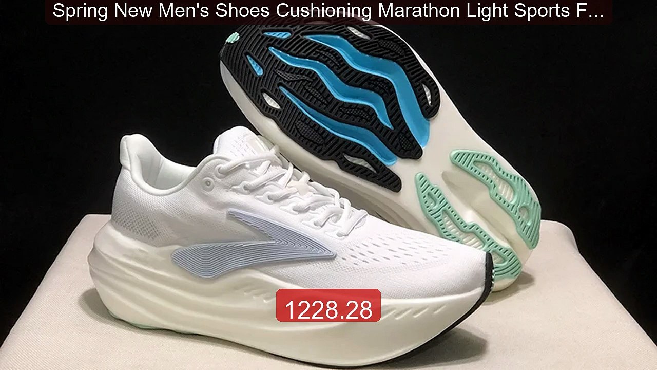 Spring New Men's Shoes Cushioning Marathon Light Sports Floati... -- Hot Deal 2026 | Limited Offer!