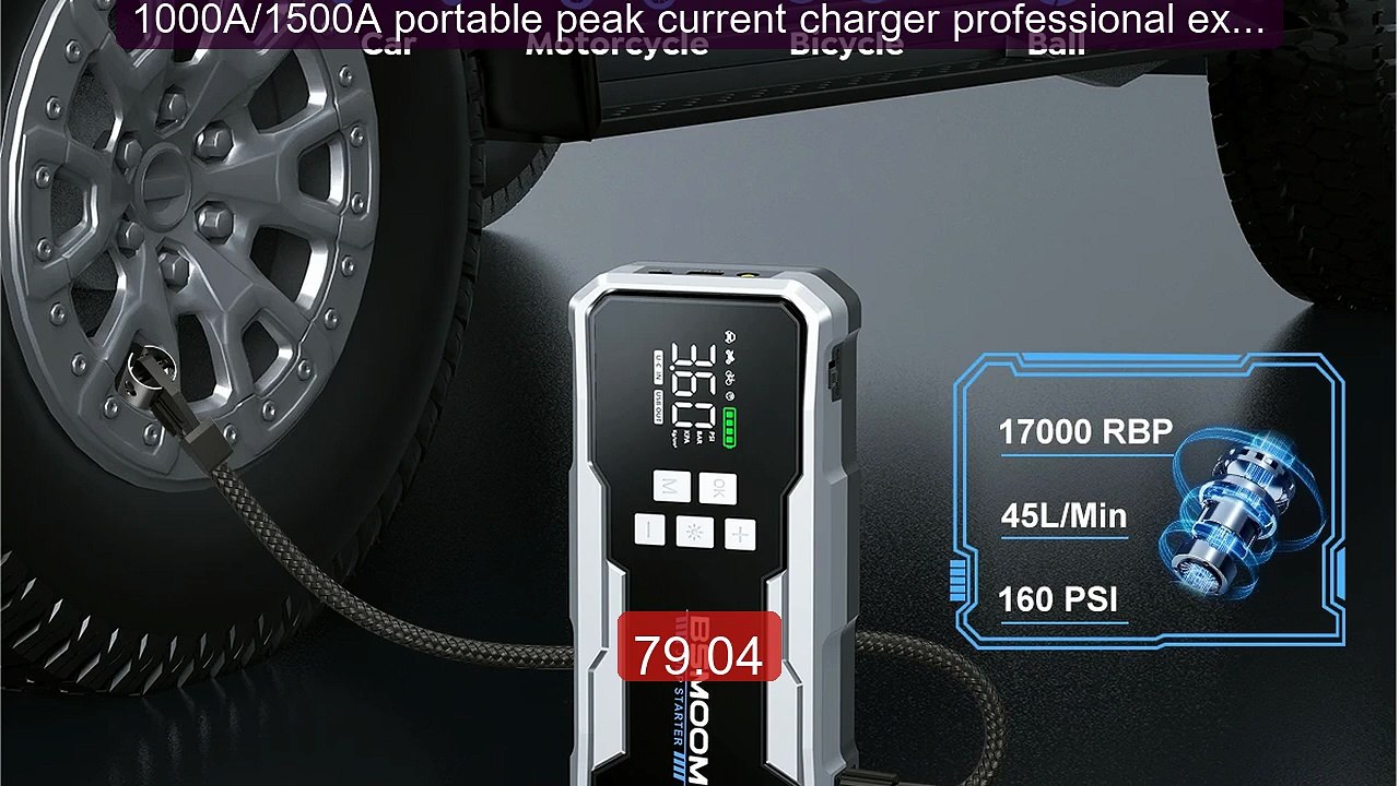 1000A/1500A portable peak current charger professional exte... -- Top Pick 2026 | Unbeatable Price!