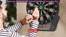 Electronic Dartboard with 6 Darts Dartboard Innovative Dart Machine... -- Top Rated 2026 | Buy Now!
