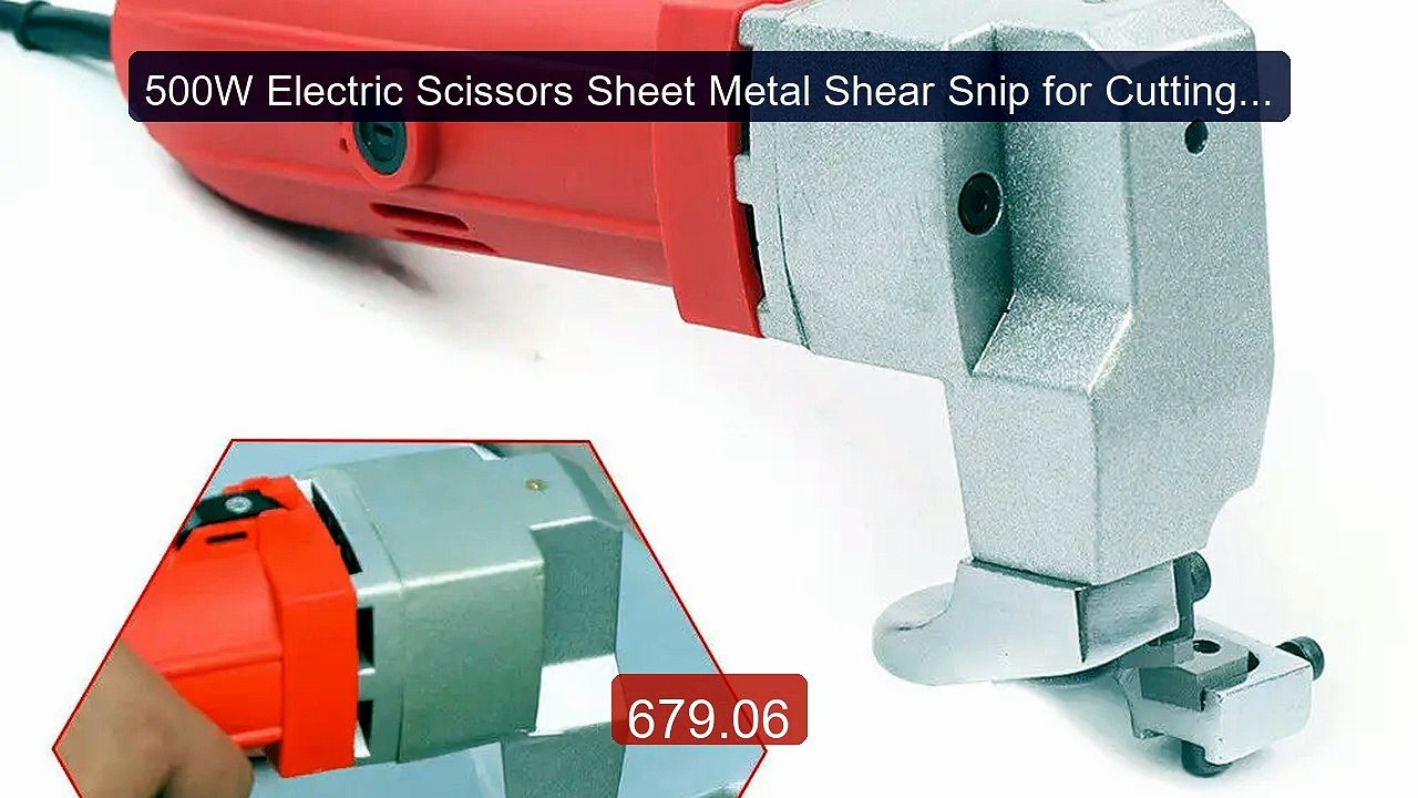 500W Electric Scissors Sheet Metal Shear Snip for Cutting Iron... -- Best Buy 2026 | Great Quality!