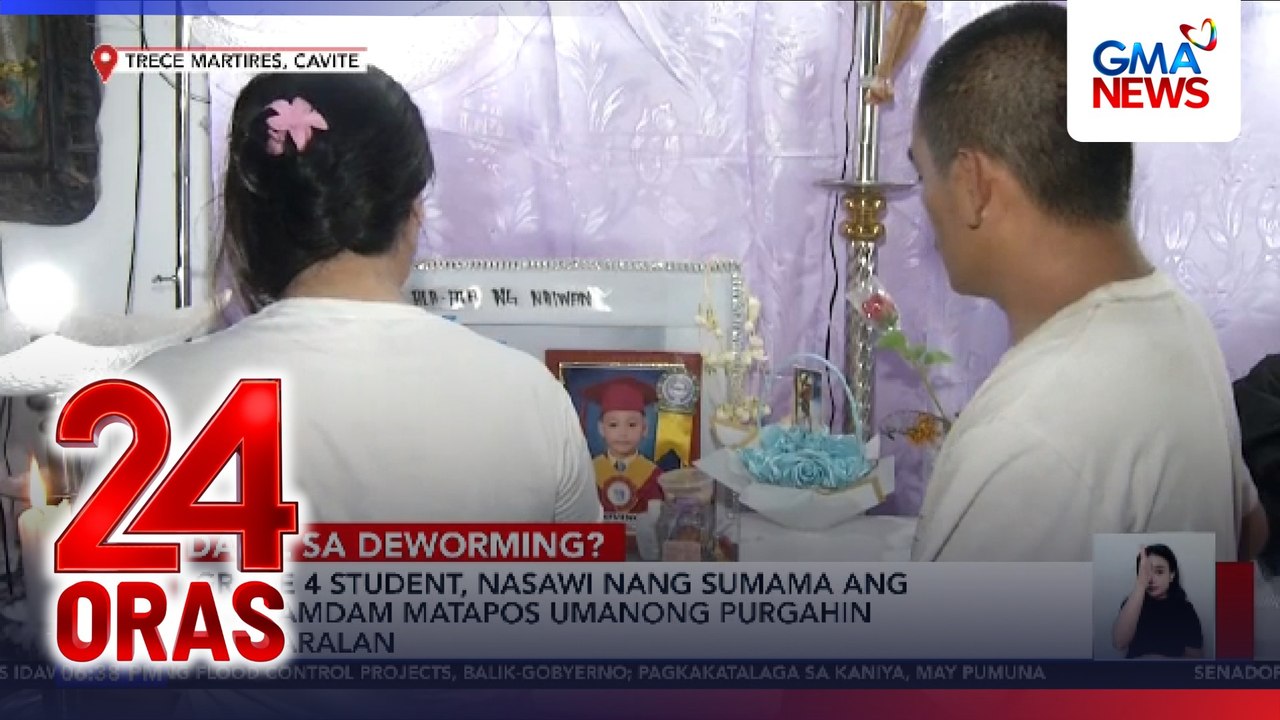 Gr. 4 student dies after deworming | 24 Oras