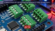 2.54mm Pitch KF128 PCB Wiring Terminal 2-12Pin Screw Terminal... -- Amazing Value 2026 | Must Have!
