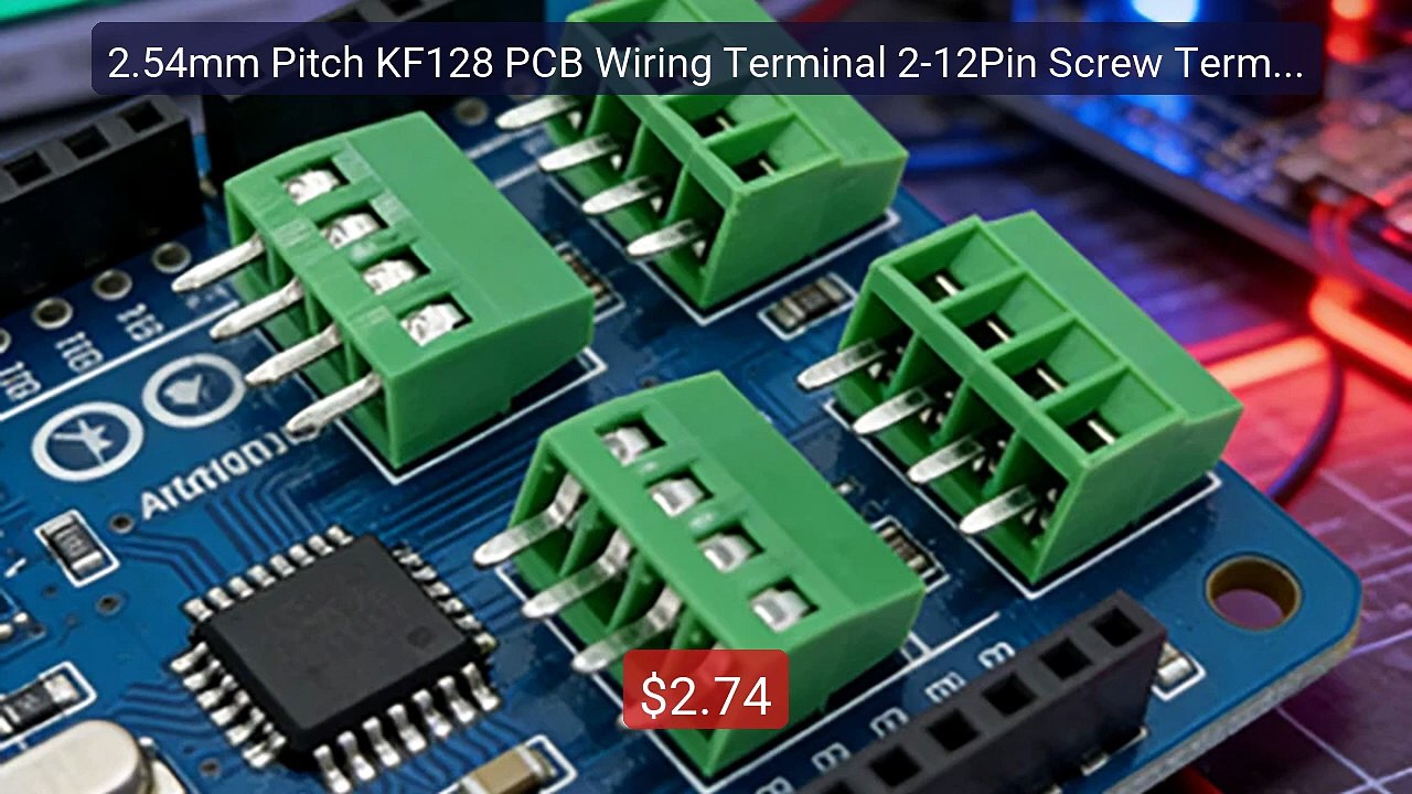 2.54mm Pitch KF128 PCB Wiring Terminal 2-12Pin Screw Terminal... -- Amazing Value 2026 | Must Have!