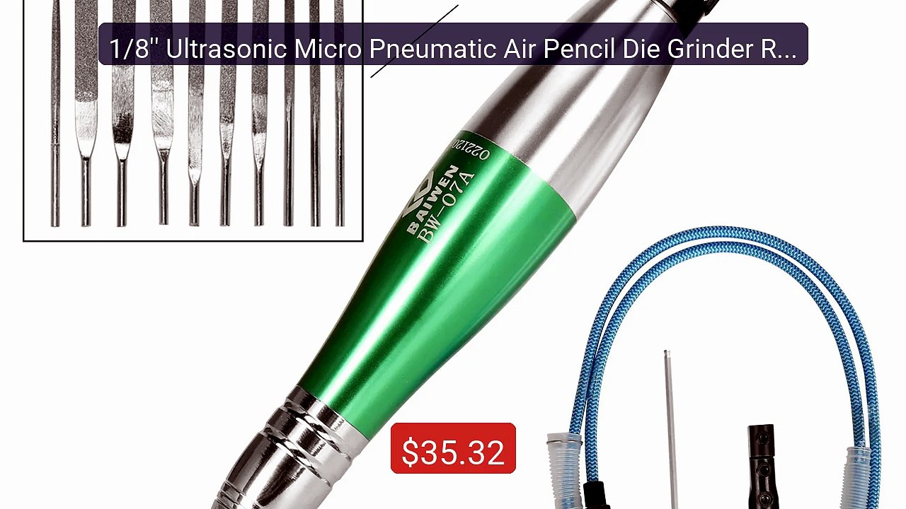 1/8'' Ultrasonic Micro Pneumatic Air Pencil Die Grinder Reciprocat... -- Best Deal 2026 | Shop Now!