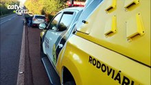 Motociclista fica ferido após batida na traseira de moto na PR-317