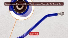 Suspension Panhard Rods/Bar for Jeep Wrangler TJ Track Bar 199... -- Best Buy 2026 | Great Quality!