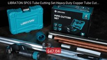 LIBRATON 5PCS Tube Cutting Set Heavy-Duty Copper Tube Cutters ... -- Hot Deal 2026 | Limited Offer!