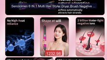 Sencicimen 6 IN 1 Multi Hair Styler Dryer Brush Negative Ion Air St... -- Top Rated 2026 | Buy Now!