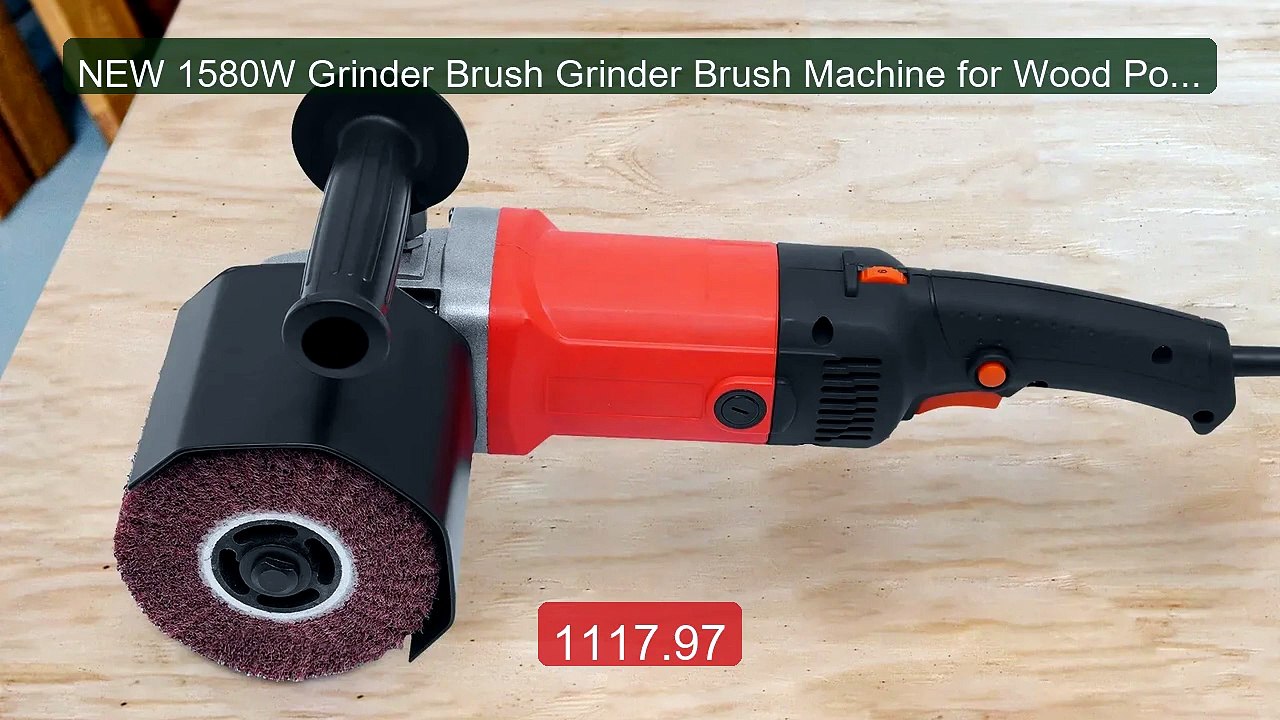 NEW 1580W Grinder Brush Grinder Brush Machine for Wood Polishing Ou... -- Top Rated 2026 | Buy Now!
