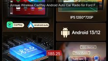 Junsun Wireless CarPlay Android Auto Car Radio for Ford Focus... -- Amazing Value 2026 | Must Have!