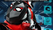 LED Cycling Backpack Versatile Riding Backpack Motorcycle Rid... -- Amazing Value 2026 | Must Have!