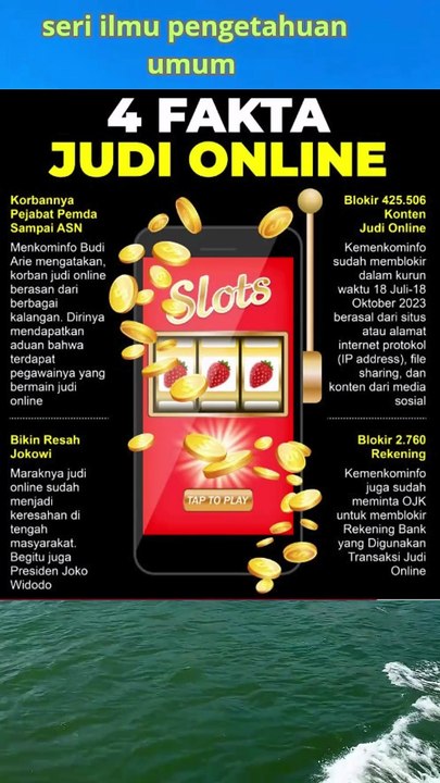 Korbannya Pejabat hingga ASN, Ini 4 Fakta Judi Online#Judi online#Kemenkominfo