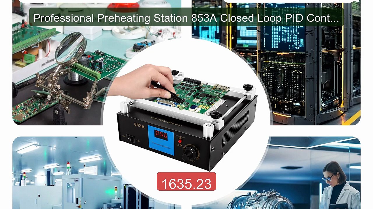 Professional Preheating Station 853A Closed Loop PID Control ... -- Amazing Value 2026 | Must Have!