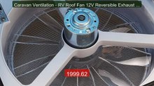 Caravan Ventilation - RV Roof Fan 12V Reversible Exhaust Fan C... -- Best Buy 2026 | Great Quality!
