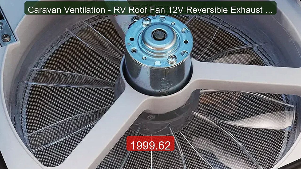 Caravan Ventilation - RV Roof Fan 12V Reversible Exhaust Fan C... -- Best Buy 2026 | Great Quality!