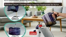 Portable Carpet Cleaner Deep-Cleaning Shampooer for Home Us... -- Top Pick 2026 | Unbeatable Price!