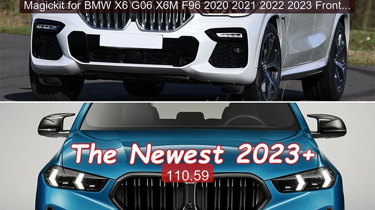 Magickit for BMW X6 G06 X6M F96 2020 2021 2022 2023 Front Kidn... -- Hot Deal 2026 | Limited Offer!