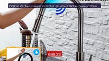 DQOK Kitchen Faucet Pull Out  Brushed Nickle Sensor Stainless ... -- Best Buy 2026 | Great Quality!