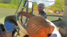 Girl truck driver