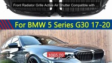 Front Radiator Grille Active Air Shutter Compatible with For BMW 5 ... -- Top Rated 2026 | Buy Now!
