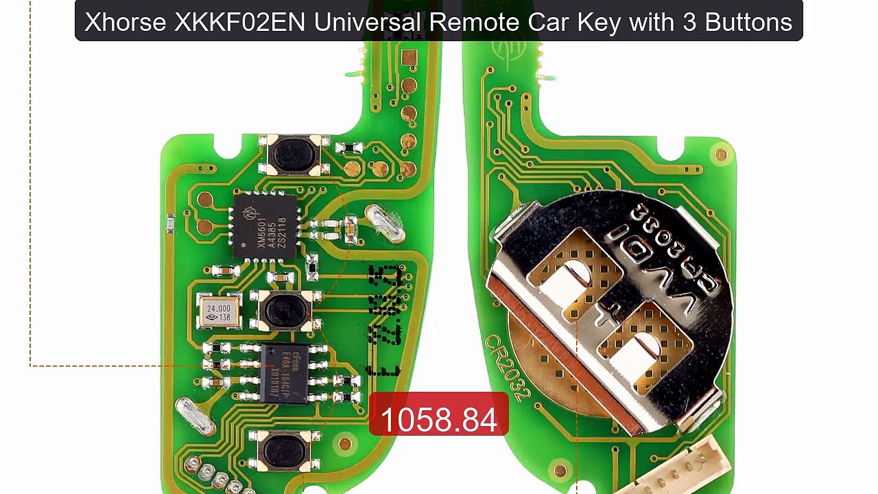 Xhorse XKKF02EN Universal Remote Car Key with 3 Buttons -- Top Rated 2026 | Buy Now!