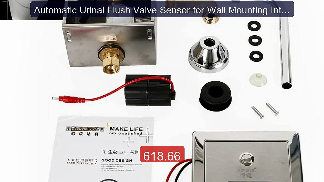 Automatic Urinal Flush Valve Sensor for Wall Mounting Intelligent N... -- Top Rated 2026 | Buy Now!