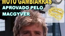 APROVADO PELO MACGYVER - Moto tronco
