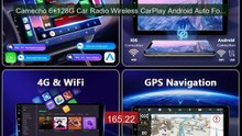 Camecho 6+128G Car Radio Wireless CarPlay Android Auto For Hyu... -- Best Buy 2026 | Great Quality!