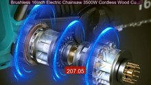 Brushless 16Inch Electric Chainsaw 3500W Cordless Wood Cutting... -- Best Buy 2026 | Great Quality!