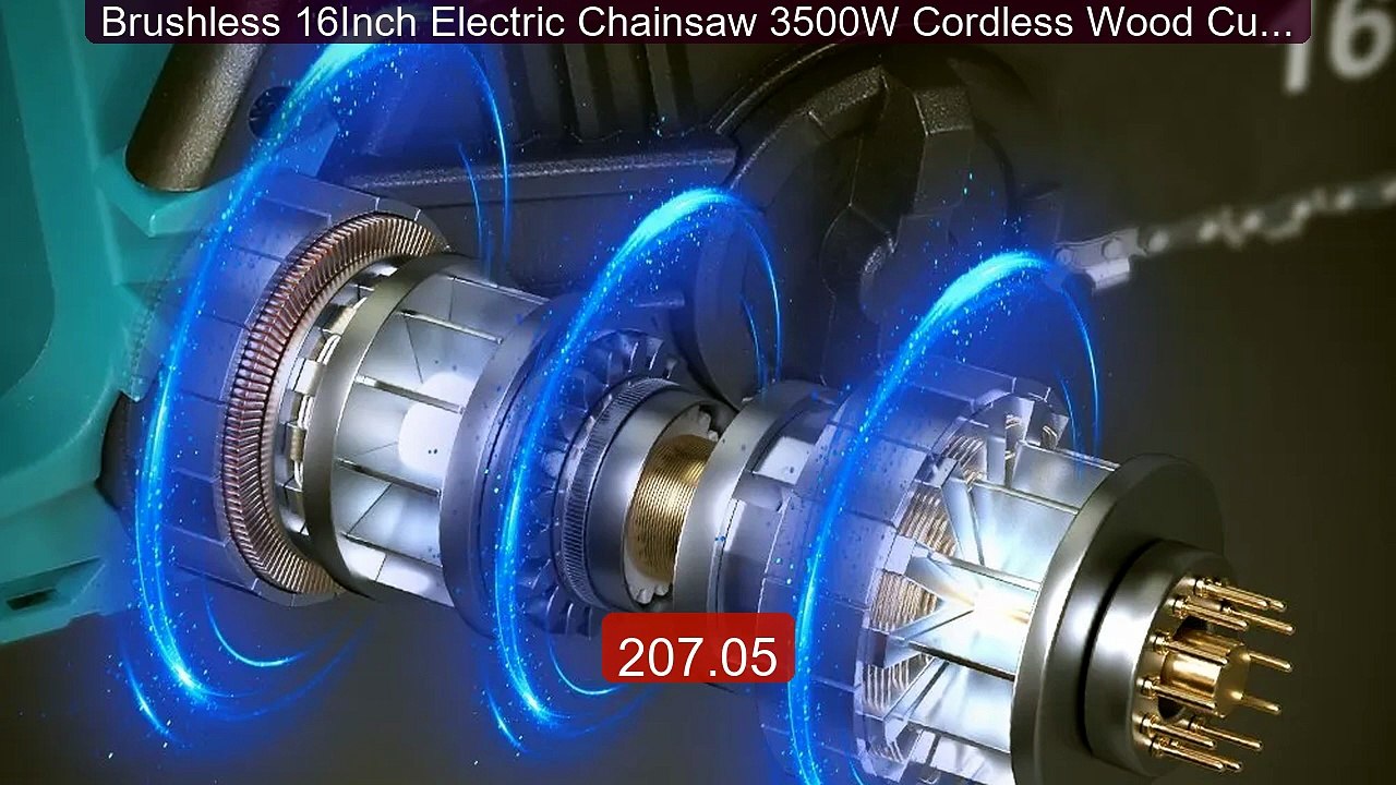 Brushless 16Inch Electric Chainsaw 3500W Cordless Wood Cutting... -- Best Buy 2026 | Great Quality!
