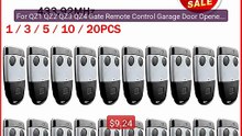 For QZ1 QZ2 QZ3 QZ4 Gate Remote Control Garage Door Opener 433.92MHz -- Best Deal 2026 | Shop Now!