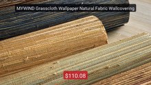 MYWIND Grasscloth Wallpaper Natural Fabric Wallcovering -- Hot Deal 2026 | Limited Offer!