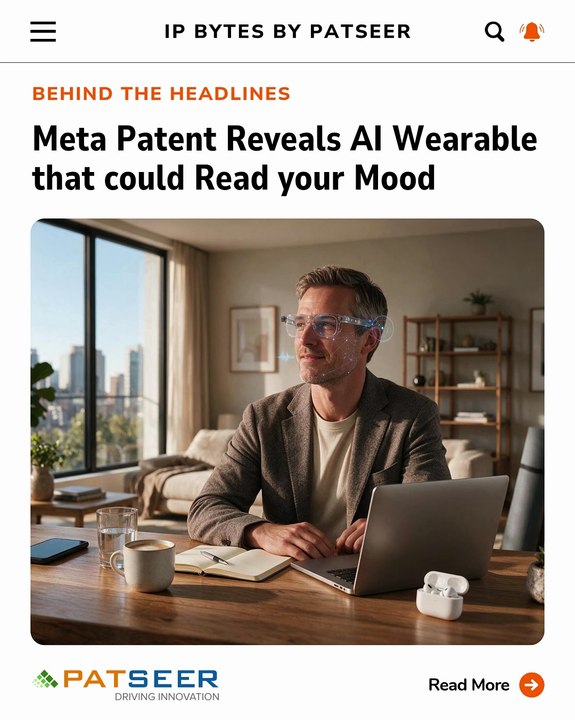 Meta Patent Reveals AI Wearable that could Read your Mood
