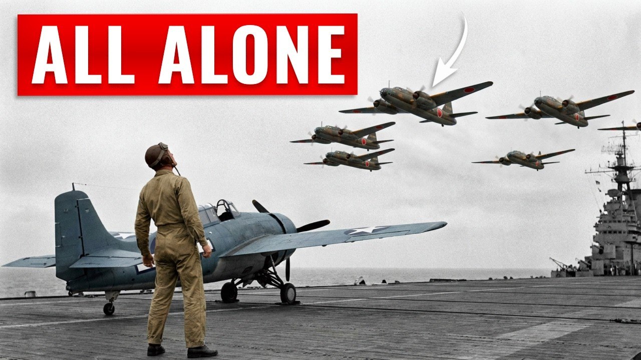 How This Pilot Saved Entire US Carrier Alone — 34 Seconds to Stop 9 Japanese Bombers