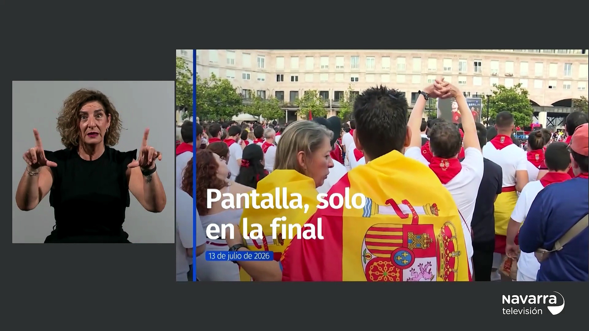 Noticias de Navarra 14:30h 13/07/2026 Lengua de Signos