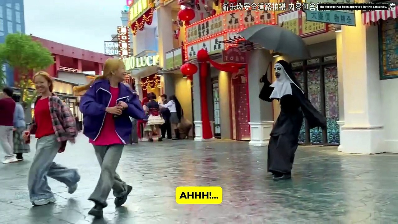 [Eng Sub] CHINA _ Scary Nun Prank Gone Wrong