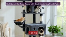 Multi-Level Cat Tree Tower with Sisal Scratching Post&Pad C... -- Top Pick 2026 | Unbeatable Price!