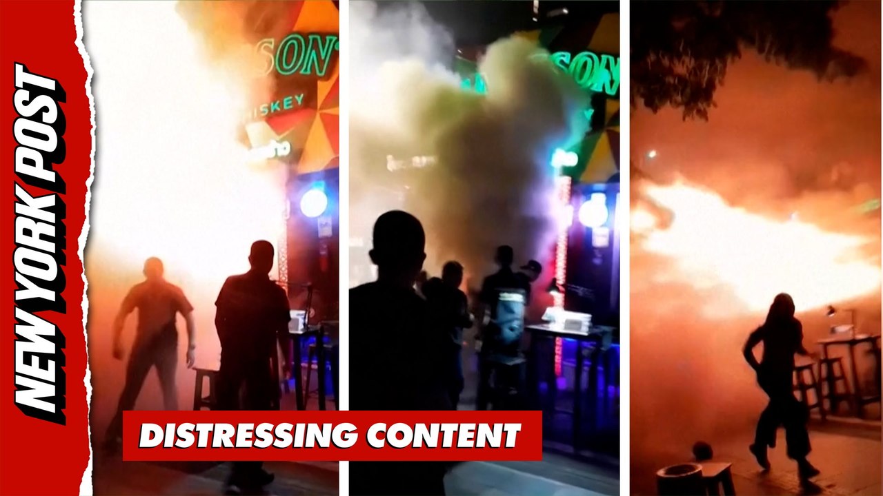 Deadly Bangkok Pub Fire Sends Panicked Patrons Running