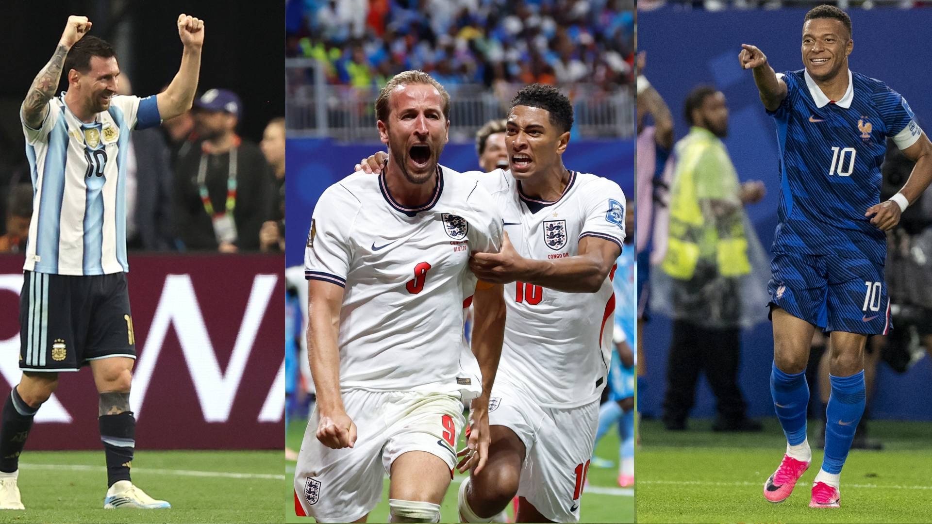 Messi, Mbappé y Bellingham encabezan el pichichi del Mundial<br>