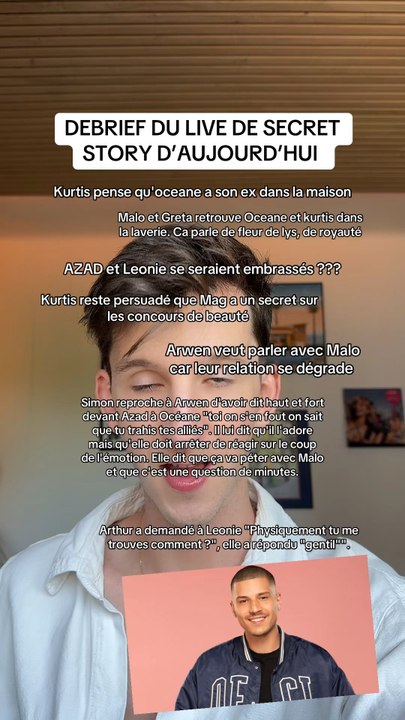 DEBRIEF DU LIVE DE SECRET STORY 👁️